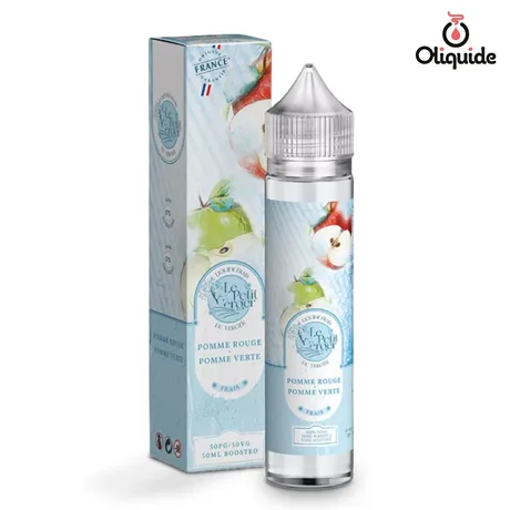 Le Petit Verger Frais 50ml Pomme Rouge Pomme Verte 50 ml de la marque Savourea
