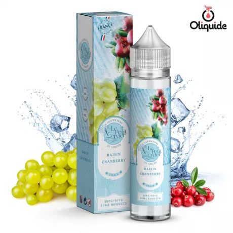 Le Petit Verger Frais 50ml Raisin Cranberry Frais 50 ml de la marque Savourea