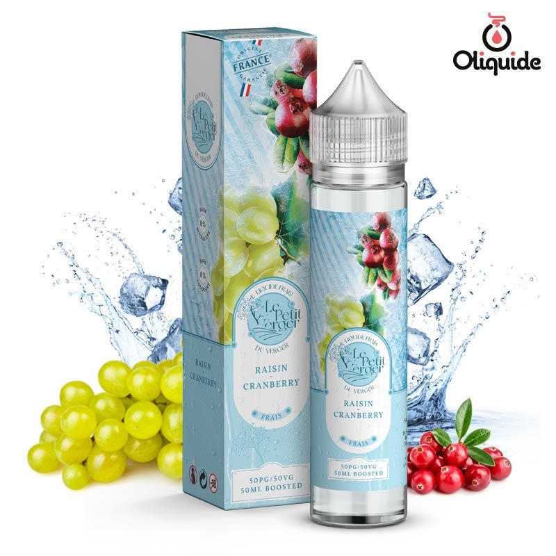 Préparez-vous à tester le Raisin Cranberry Frais 50 ml de Savourea