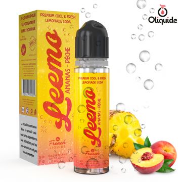 Leemo Ananas Pêche 60 ml de la collection Leemo 