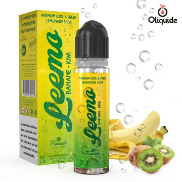 Leemo Banane Kiwi 60 ml de la collection Leemo 
