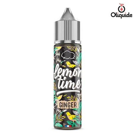 Lemon'Time 50ml Ginger 50 ml de la marque Eliquid France
