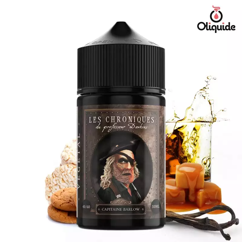 Expérimentez les fonctionnalités du Capitaine Barlow 50 ml de H2O