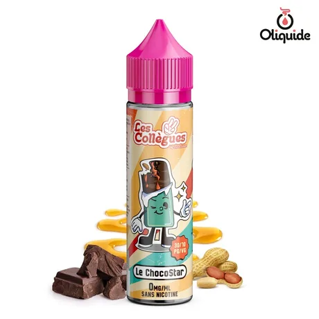 Liquidarom Les Collègues 50ml Le Chocostar 50 ml de la marque Liquidarom