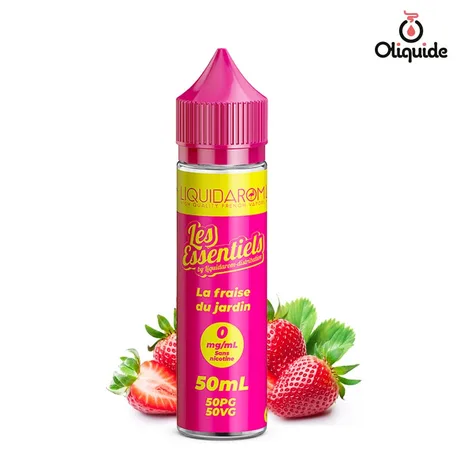 Liquidarom Les Essentiels 50ml La Fraise du Jardin 50 ml de la marque Liquidarom