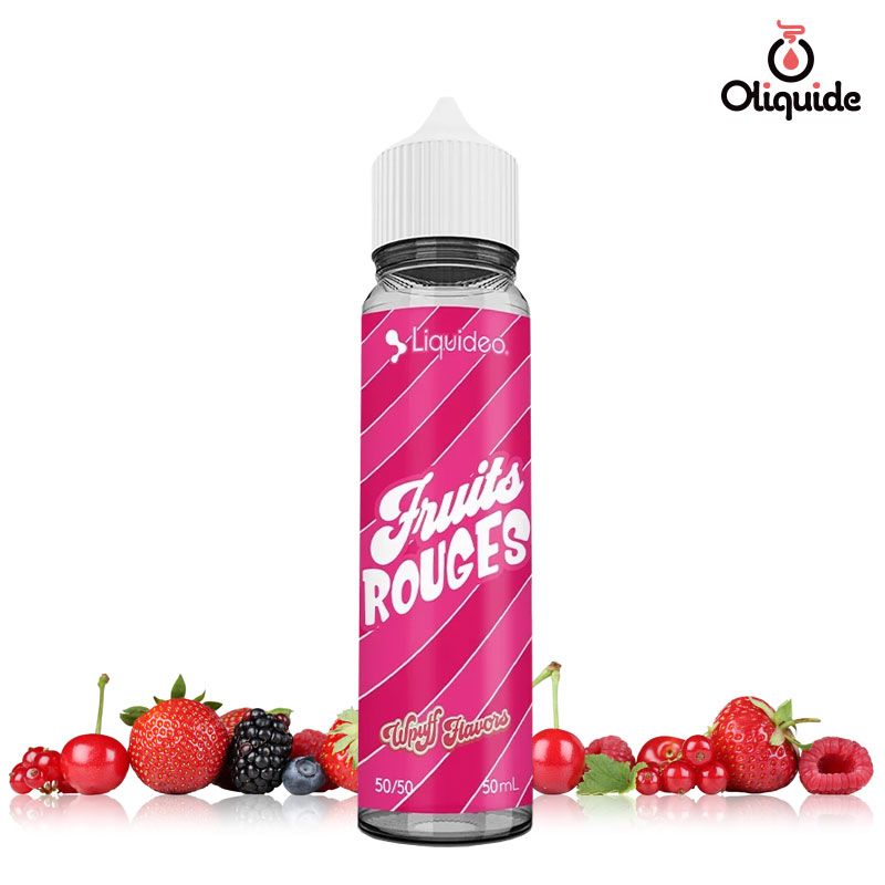 Expérimentez le Fruits Rouges 50 ml de Liquidéo et découvrez ses multiples facettes