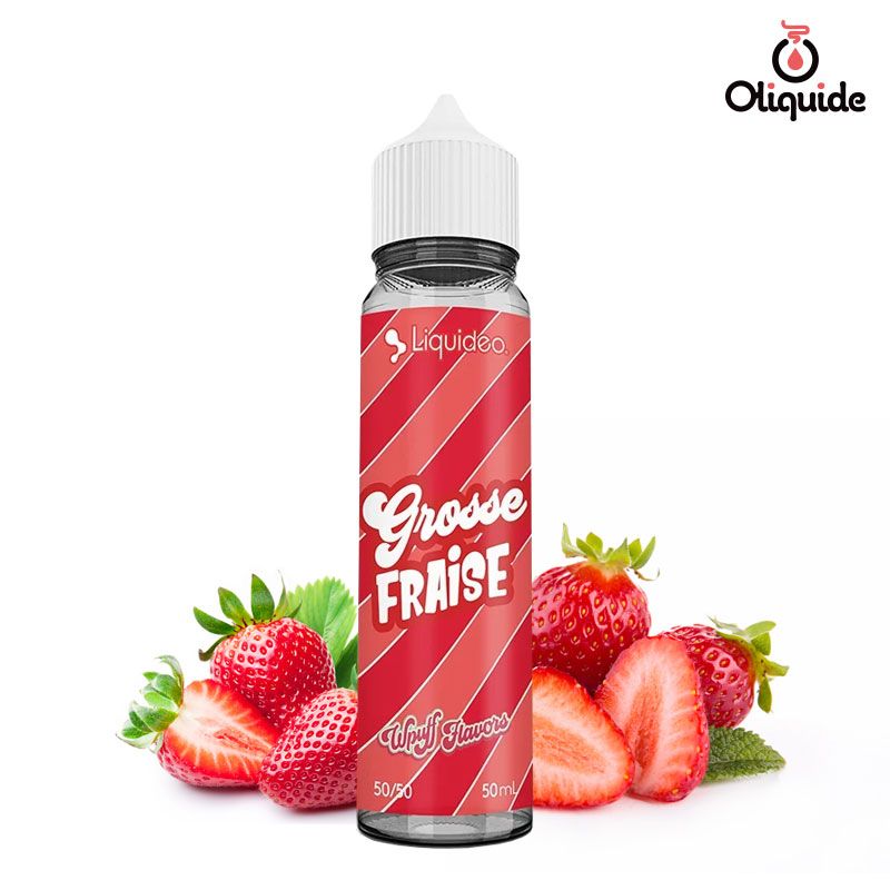 Soyez actif et testez le Grosse Fraise 50 ml de Liquidéo