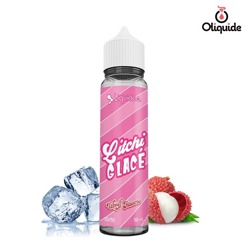 Profitez de l'occasion pour tester le Litchi Glacé 50 ml de Liquidéo