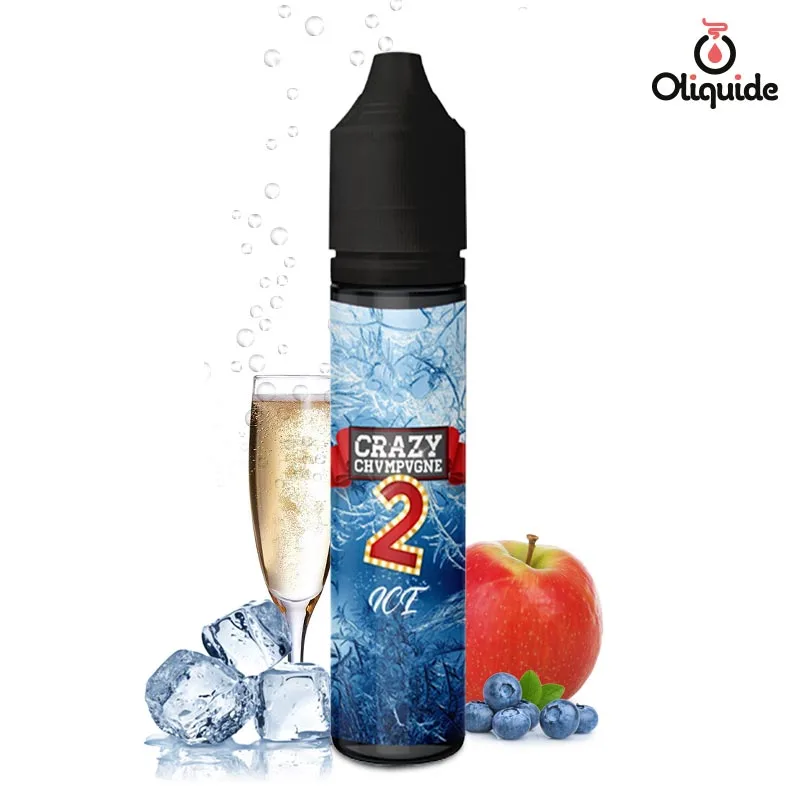 Prenez le temps d'explorer le Crazy Chvmpvgne Ice V2 50 ml de Mukk Mukk