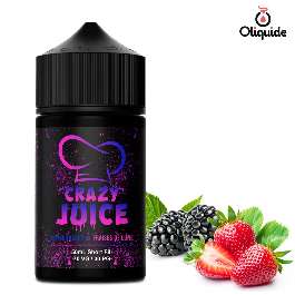 Boysenberry et Fraises de Lune 50 ml de la collection Crazy Juice 