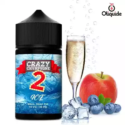 Mukk Mukk 50ml Crazy Chvmpvgne Ice V2 50 ml de la marque Mukk Mukk
