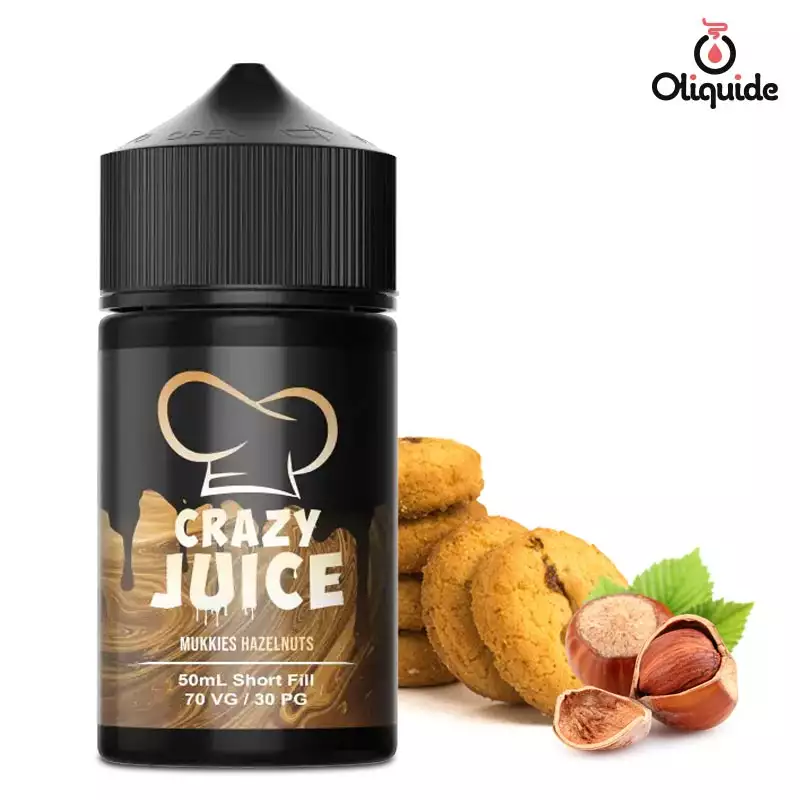 Soyez curieux et essayez le Mukkies Hazelnuts 50 ml de Mukk Mukk