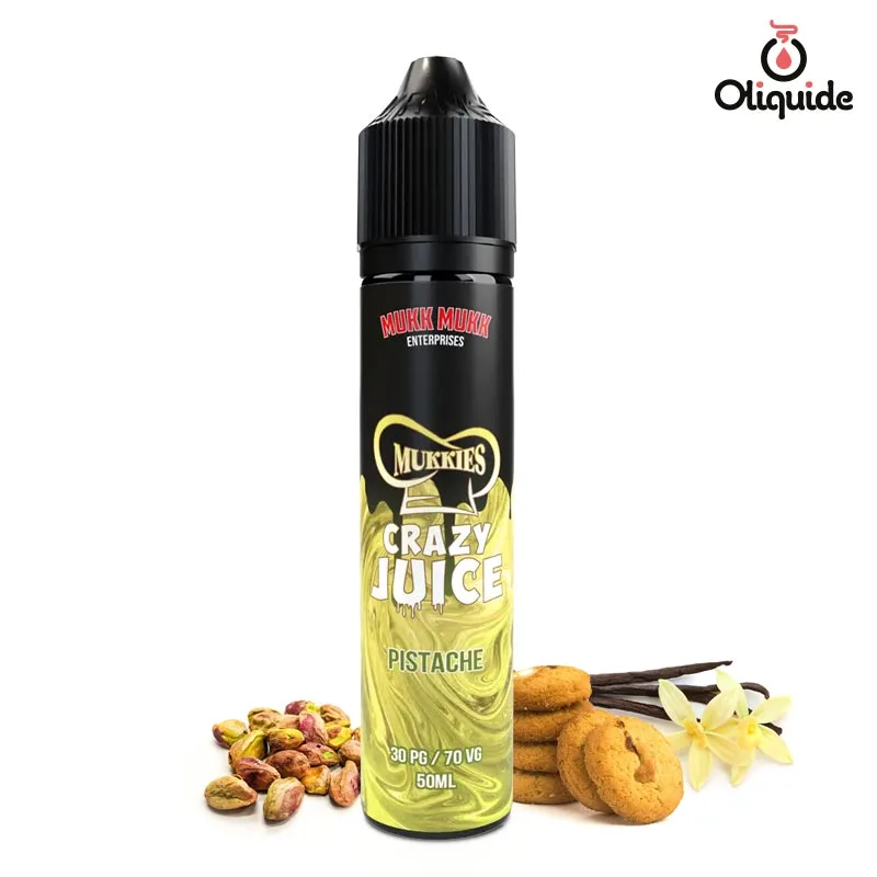 Faites l'essai du Mukkies Pistachio 50 ml de Mukk Mukk