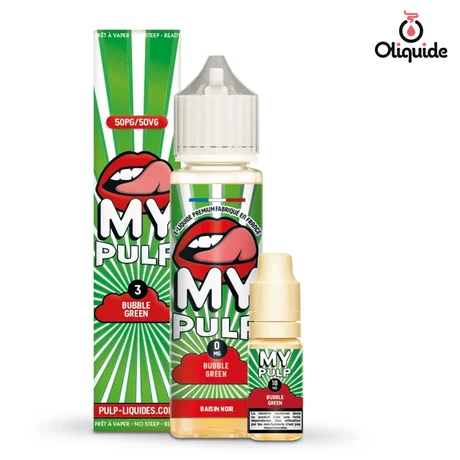 My Pulp 60ml Bubble Green 60 ml de la marque Pulp