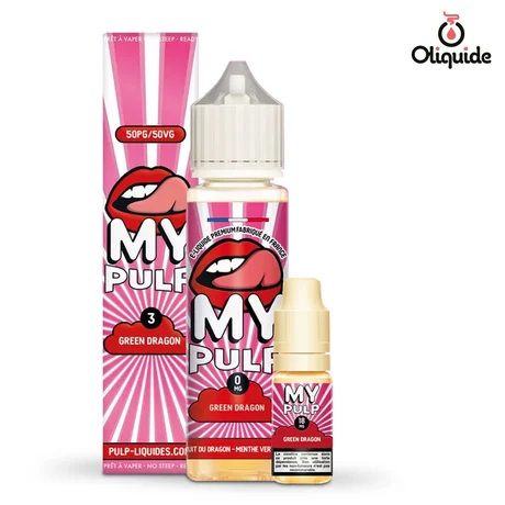 My Pulp 60ml Green Dragon 60 ml de la marque Pulp