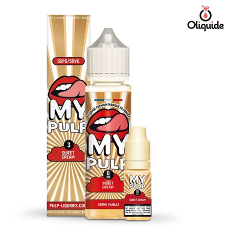 My Pulp 60ml Sweet Cream 60 ml de la marque Pulp