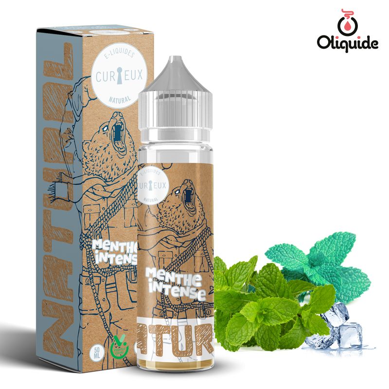 Lancez-vous dans l'aventure le Menthe Intense 50 ml de Curieux