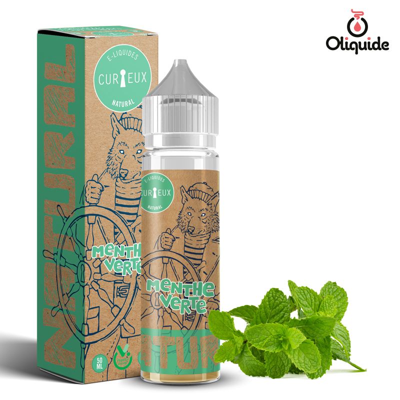 Explorez les multiples facettes du Menthe Verte 50 ml de Curieux