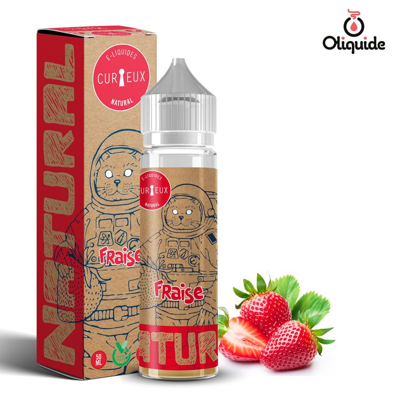 Faites confiance au Fraise 50 ml de Curieux et testez-le