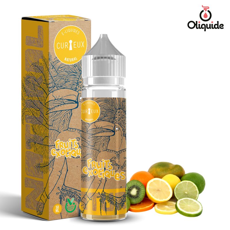 Plongez dans le Fruits Exotiques 50 ml de Curieux et découvrez ses avantages