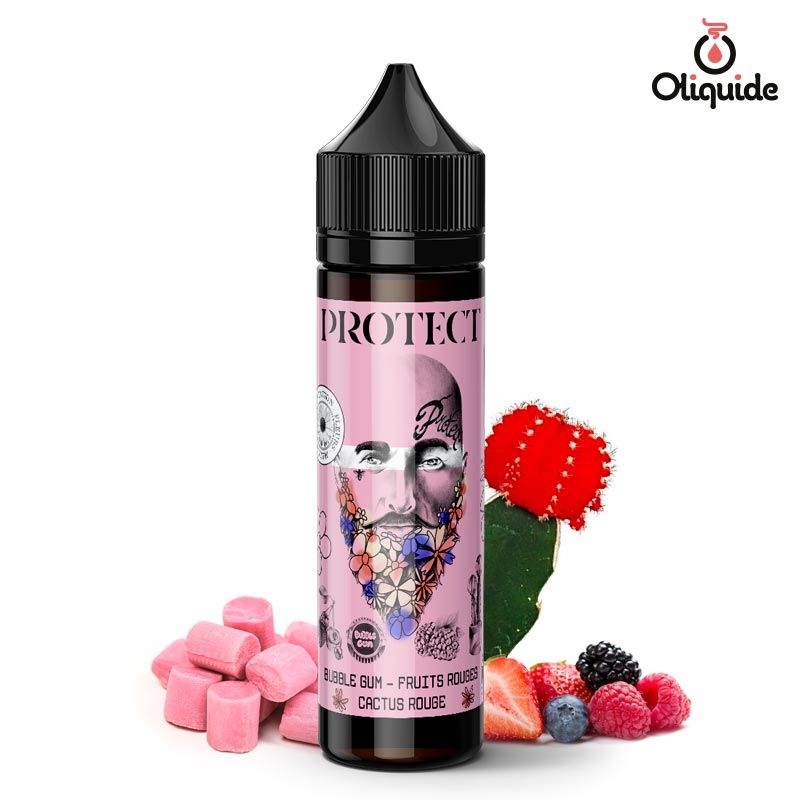 Expérimentez le Bubble Gum Fruits Rouges Cactus Rouge 50 ml - Protect de Protect