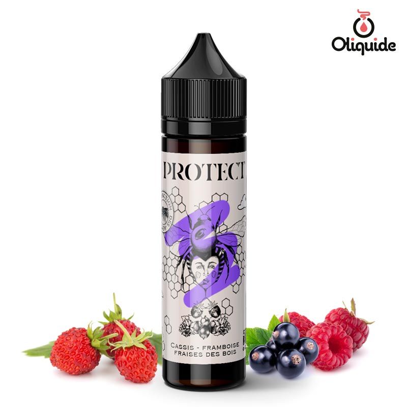 Plongez-vous dans le Cassis Framboise Fraises des Bois 50 ml - Protect de Protect