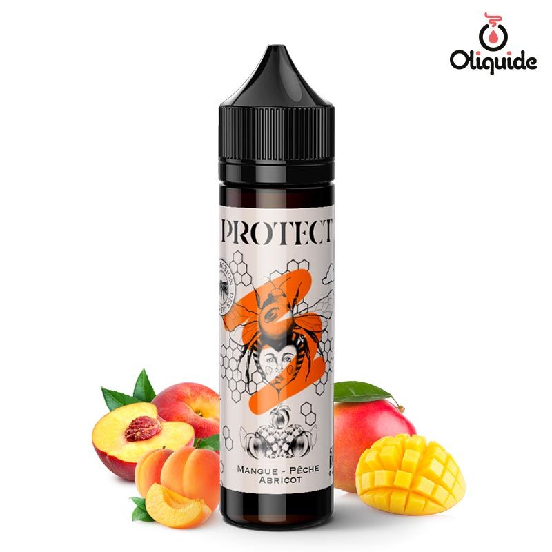 Soyez curieux et essayez le Mangue Pêche Abricot 50 ml - Protect de Protect