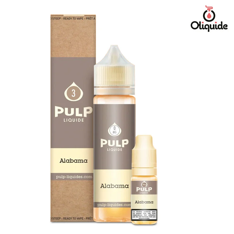 Lancez-vous dans l'aventure le Alabama 60 ml de Pulp