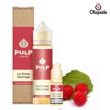 La Fraise sauvage 50 & 60 ml de la collection Pulp Original 