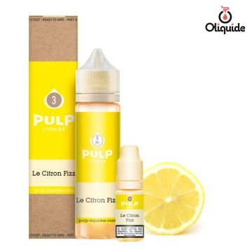 Le Citron Fizz 50 & 60 ml de la collection Pulp Original 