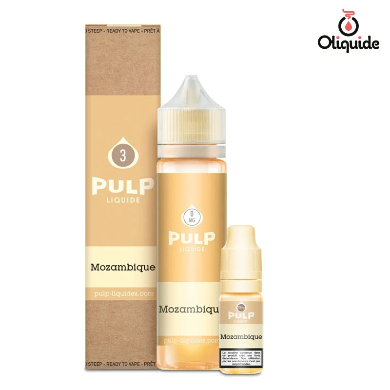 Testez le Mozambique 60 ml de Pulp et vivez une expérience exceptionnelle