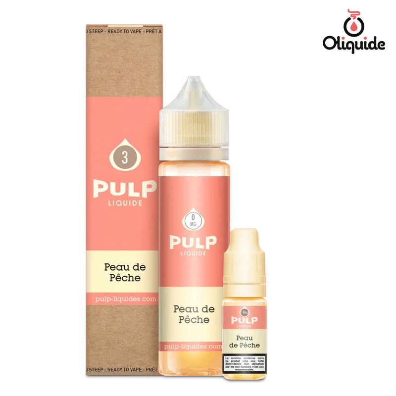 Plongez dans le Peau de Pêche 60 ml de Pulp et découvrez ses avantages