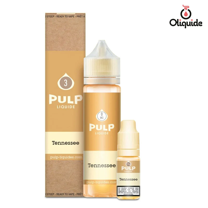 Expérimentez le Tennessee 60 ml de Pulp pour des résultats concrets