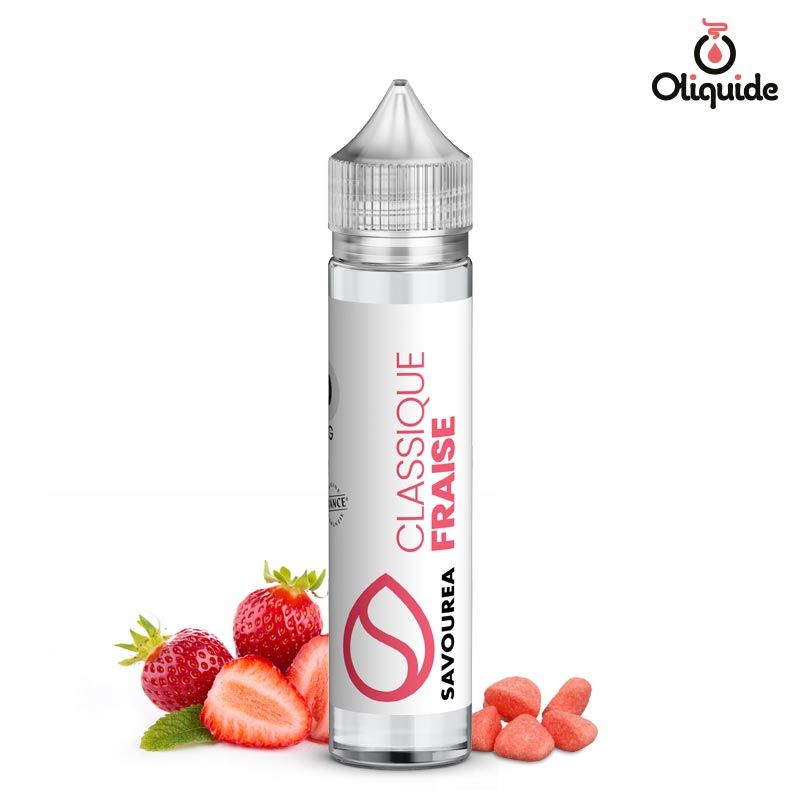 Soyez actif et testez le Fraise 50 ml de Savourea