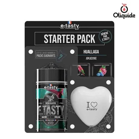 Starter Pack e-tasty 170ml Huallaga Starter Pack 170 ml de la marque e.tasty