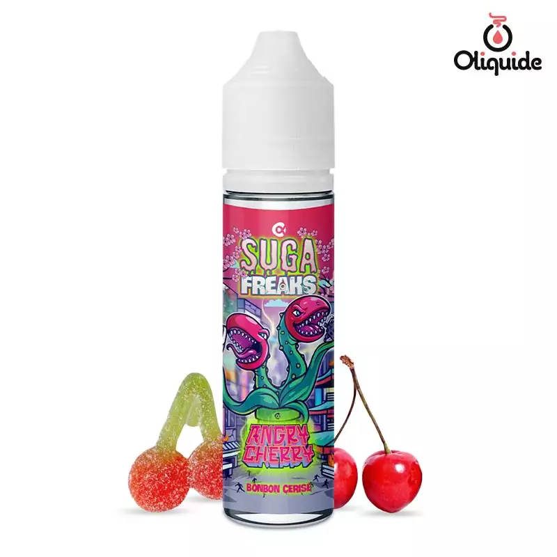 Mettez à l'épreuve vos compétences avec le Angry Cherry 50 ml de Alfaliquid