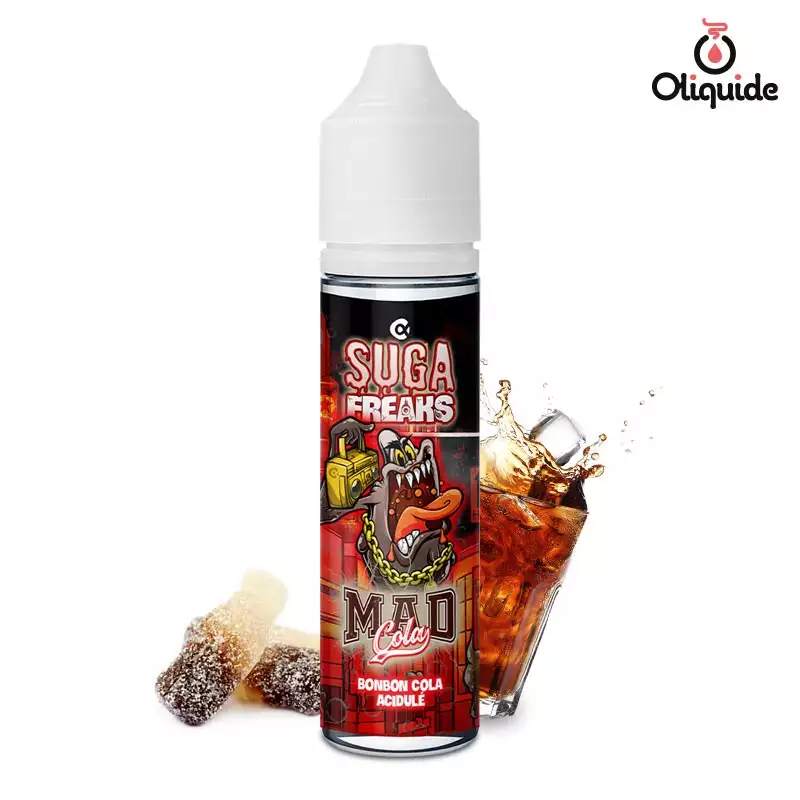 Testez les fonctionnalités uniques du Mad Cola 50 ml de Alfaliquid