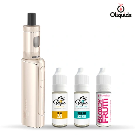 Pack produits Coffret débutant Découverte  - Kit Coolfire Z Air Innokin & 3 e-liquides de la marque