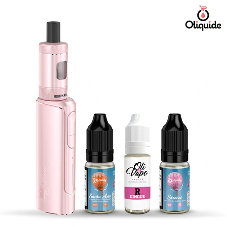 Pack produits Coffret débutant Kit Coolfire Z Air Innokin & 3 e-liquides Fruités de la marque