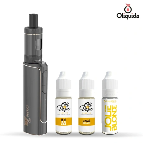 Pack produits Coffret débutant Kit Coolfire Z Air Innokin & 3 e-liquides Classic de la marque