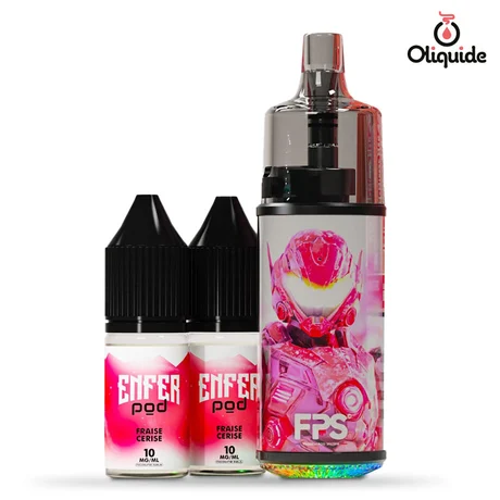 Ecigarettes FPS Tank 30K Cherry Strawberry Ice de la marque Vape 47