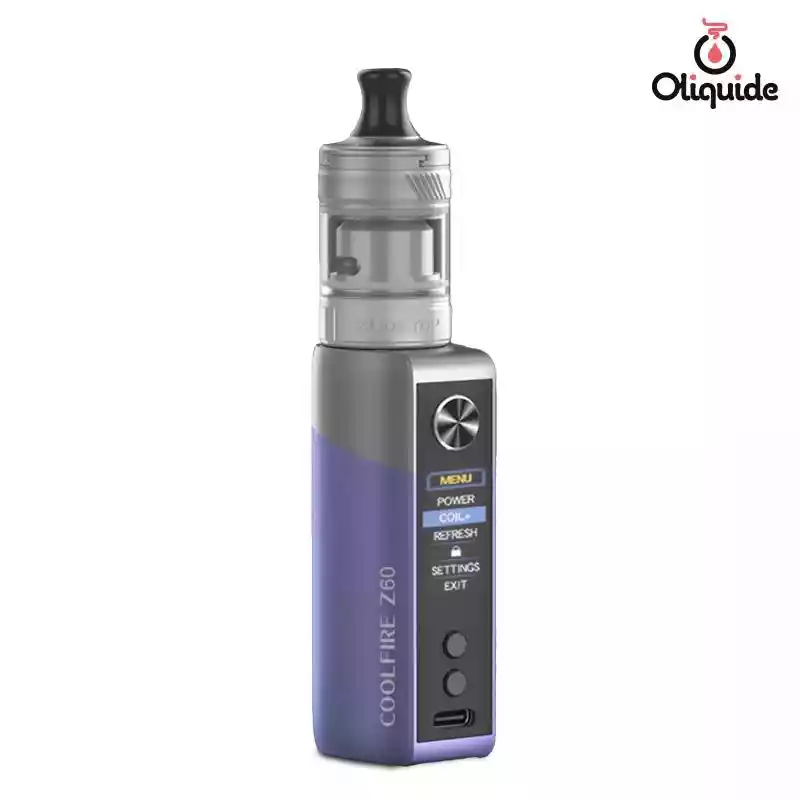 Explorez les fonctionnalités du Kit Coolfire Z60 Innokin de Innokin en le testant