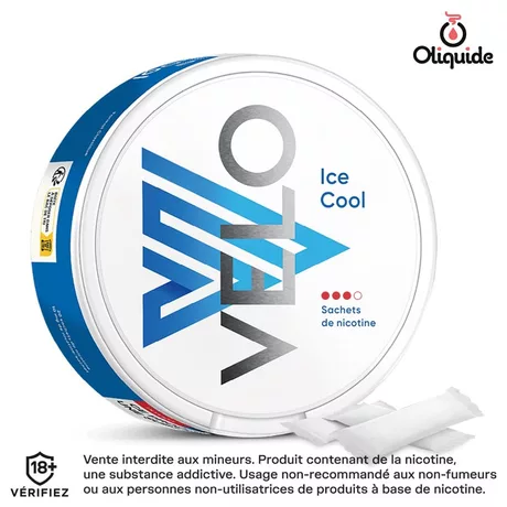 Sachet VELO Vuse Pouches Ice Cool de la marque Vuse