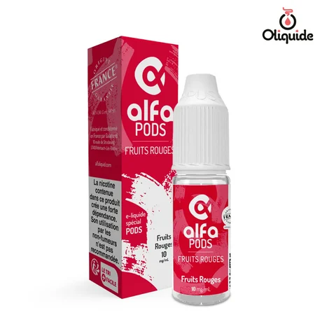 AlfaPods Alfaliquid sdn Fruits Rouges Alfa Pods de la marque Alfaliquid