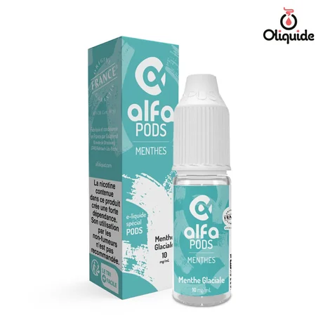 AlfaPods Alfaliquid sdn Menthe Glaciale Alfa Pods de la marque Alfaliquid