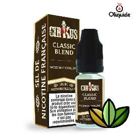 Liquide CirKus Sel de Nicotine Classic Blend pas cher