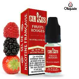 Liquide CirKus Sel de Nicotine Fruits Rouges pas cher