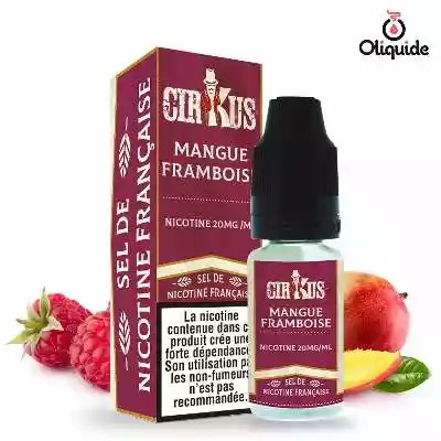 Liquides DLUO Dépassée Mangue Framboise de la marque VDLV