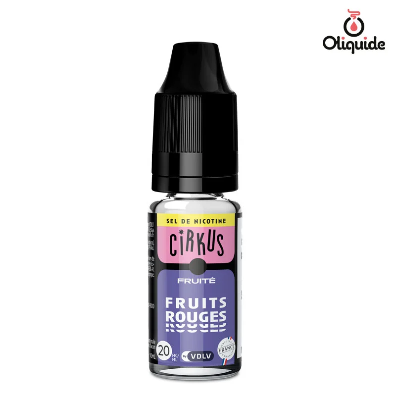 Plongez dans le Fruits Rouges de Cirkus et découvrez ses avantages