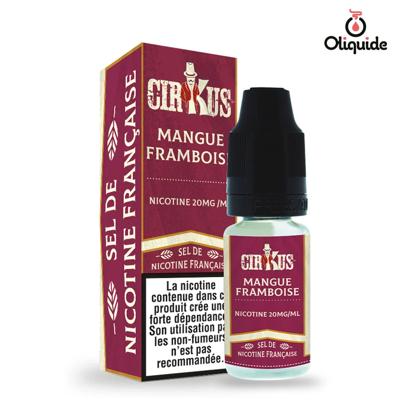 Découvrez le Mangue Framboise de Cirkus